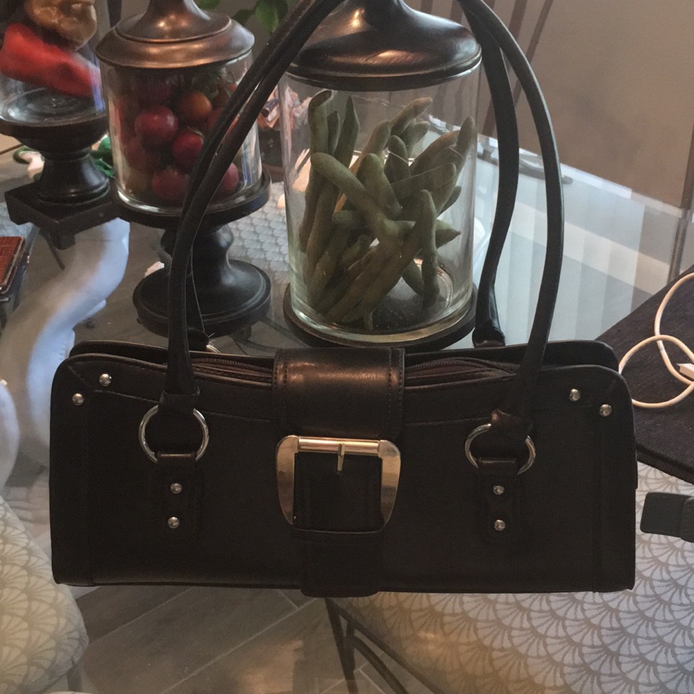 Brown shoulder bag